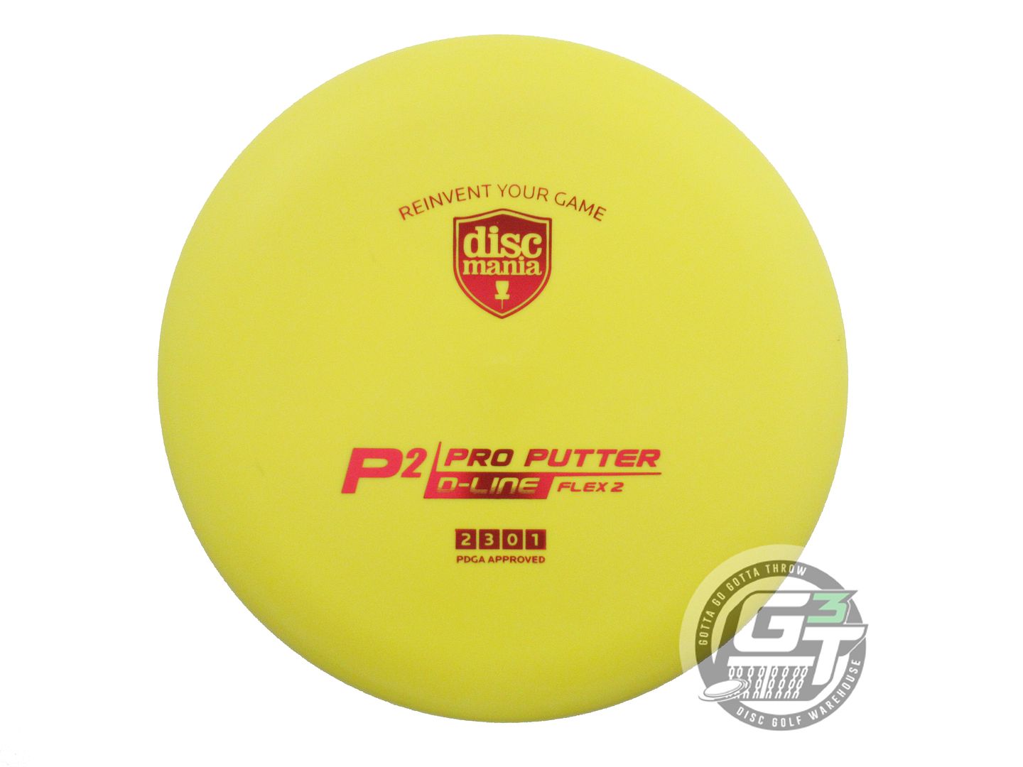 Discmania Originals D-Line Flex 2 P2 Pro Putter Golf Disc (Individually Listed)