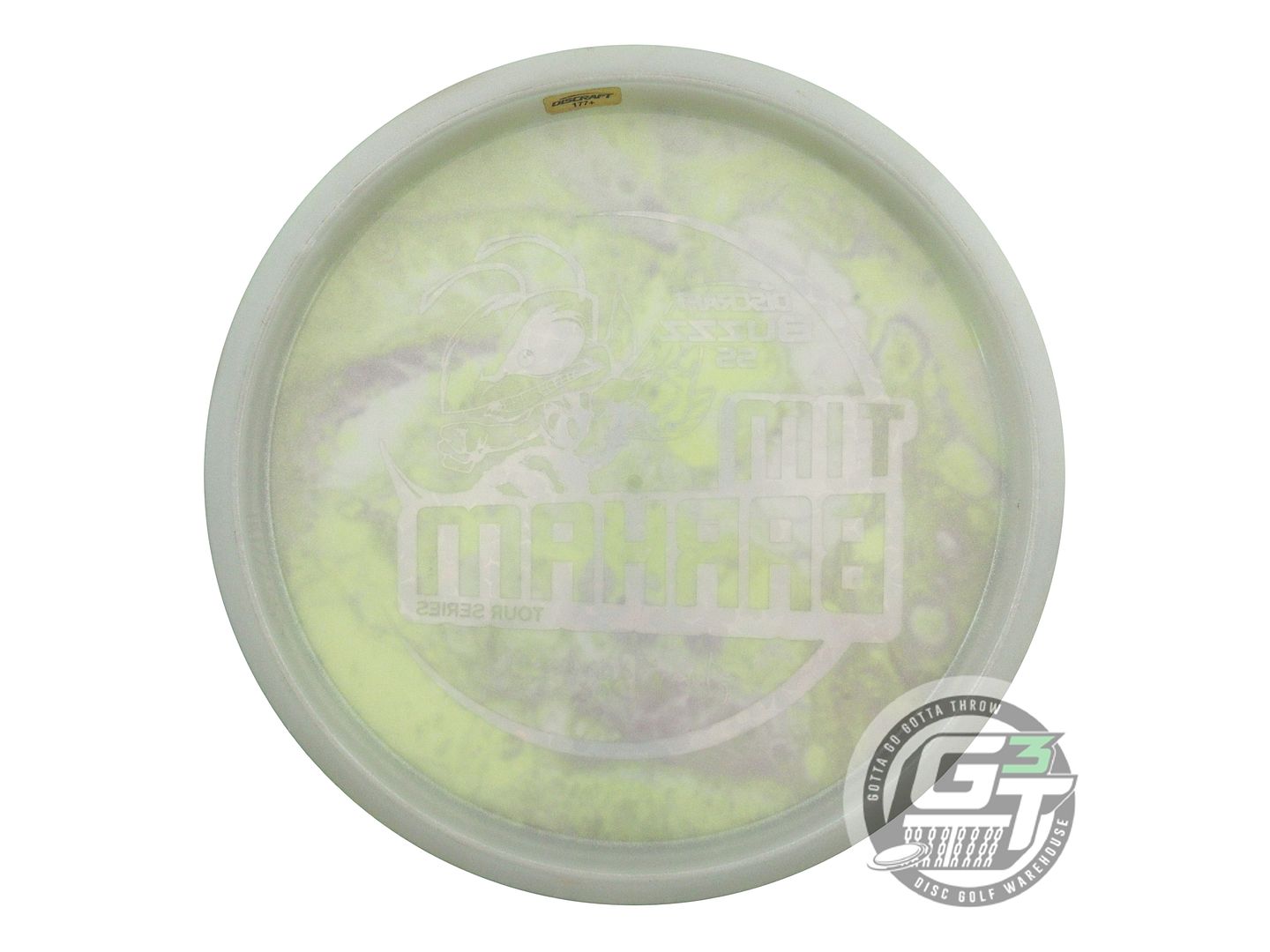 USED Discraft [BARHAM] Metallic Z Buzzz SS 178g Smoke HOME DYED Midrange Disc