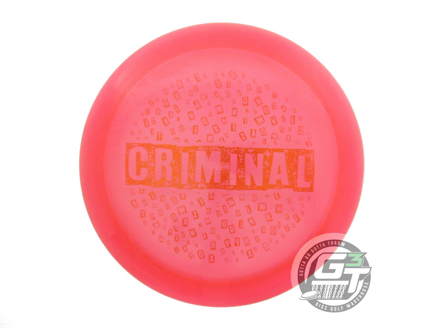 USED Dynamic Discs RANSOM Lucid Ice Criminal 173g Red Distance Driver Golf Disc