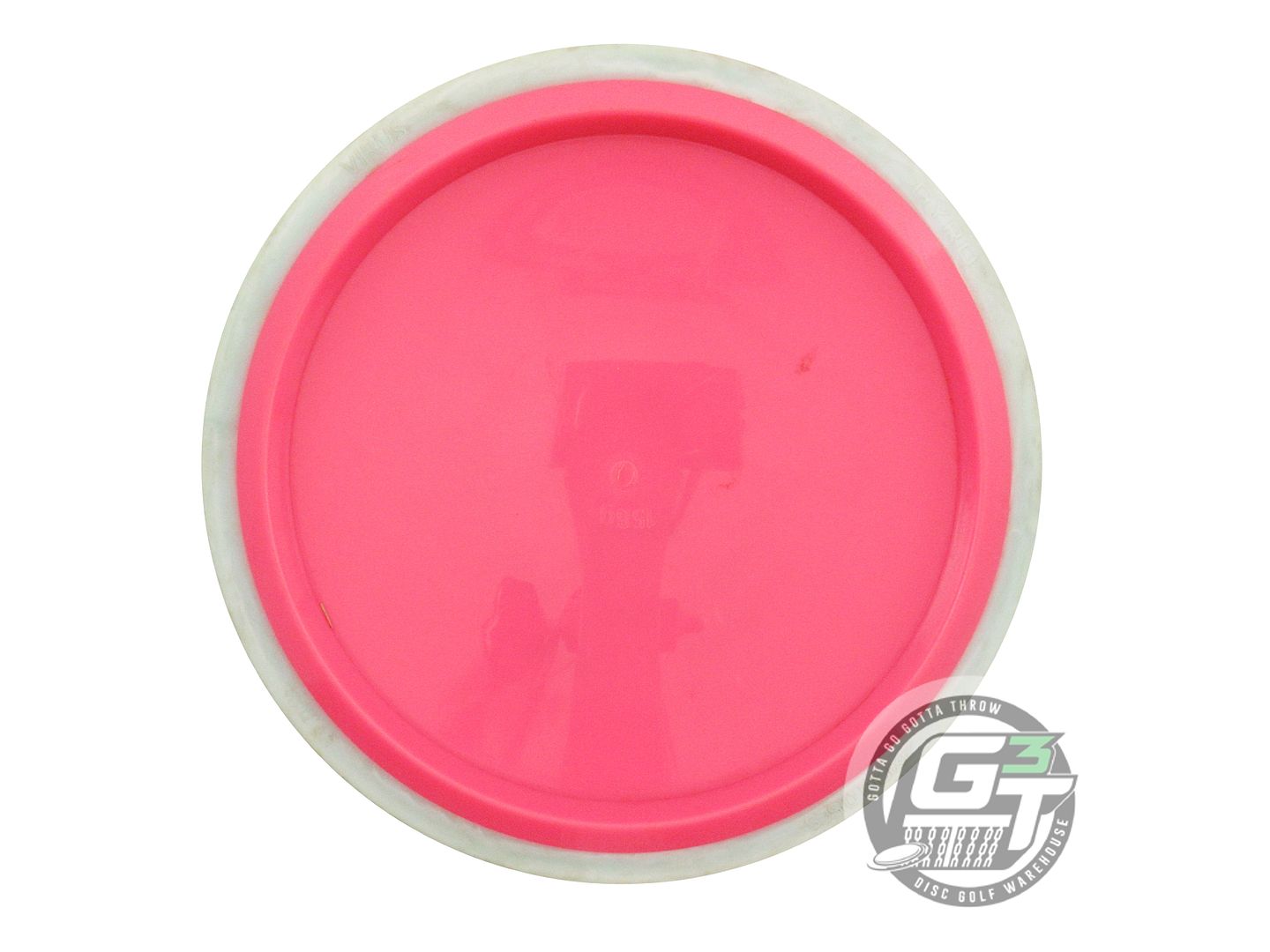 USED Axiom Discs Neutron Virus 158g Pink White Rim Distance Driver Golf Disc