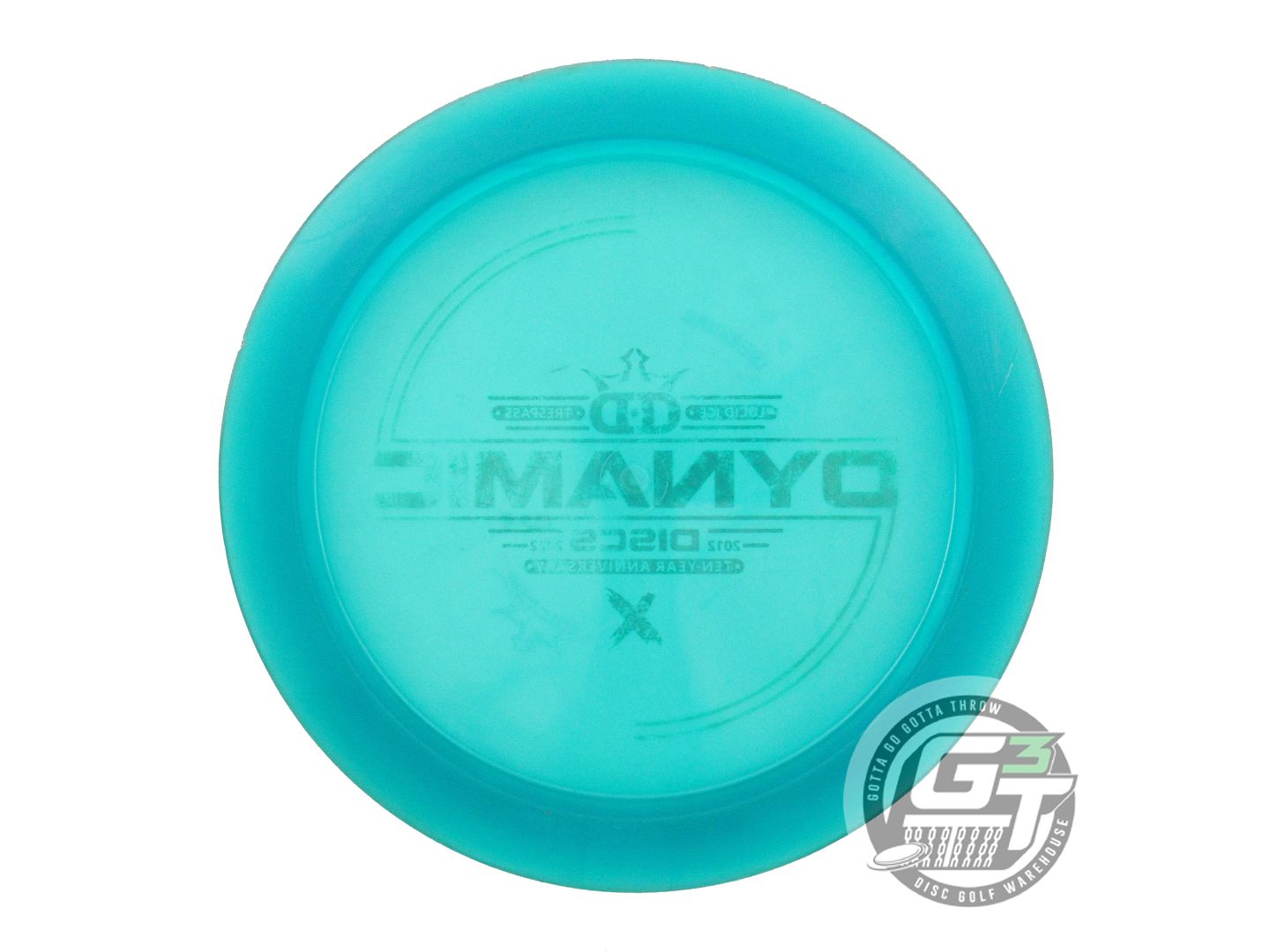 USED Dynamic Discs [10 YEAR] Lucid Ice Trespass 175g Teal Green Foil Driver Disc