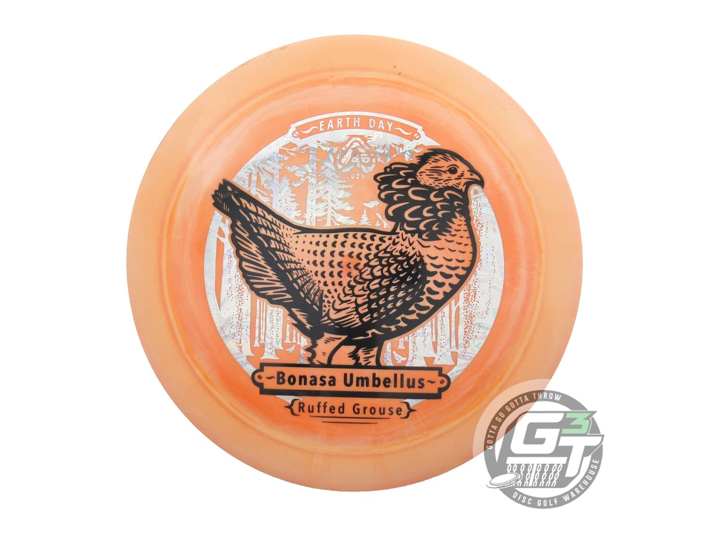 USED Discraft [EARTH DAY] ESP Nuke 176g Orange Distance Driver Golf Disc