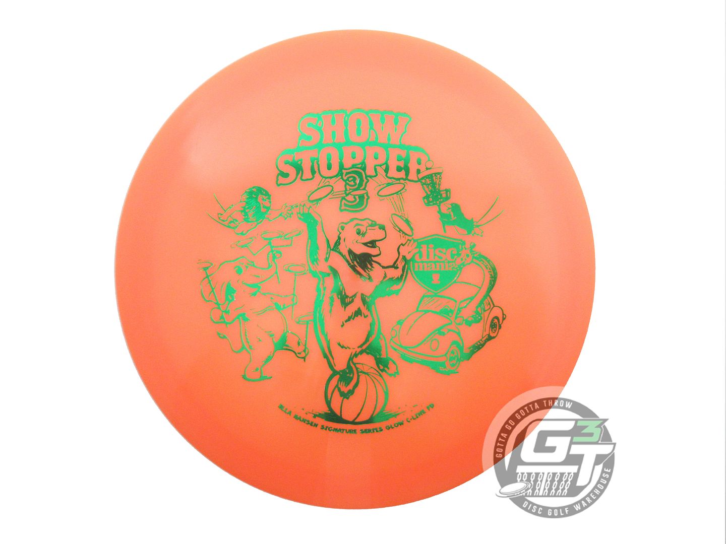 Discmania Limited Edition 2025 Signature Ella Hansen Show Stopper III Glow C-Line FD Fairway Driver Golf Disc (Individually Listed)