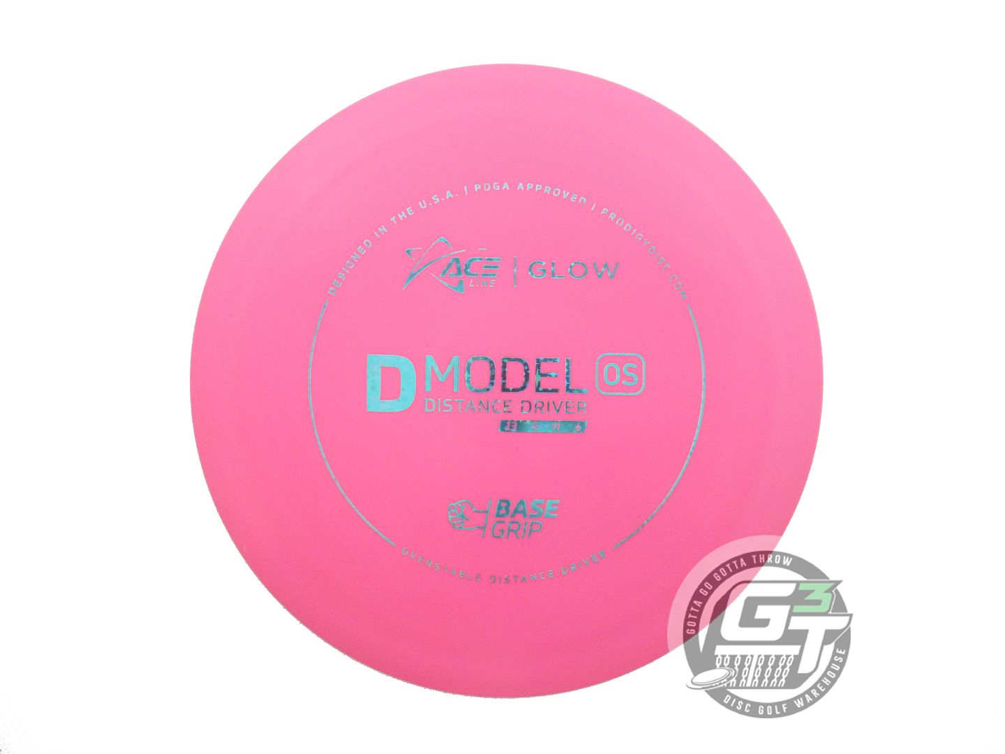 Prodigy Ace Line Glow Base Grip D Model OS Distance Driver Golf Disc (Individually Listed)