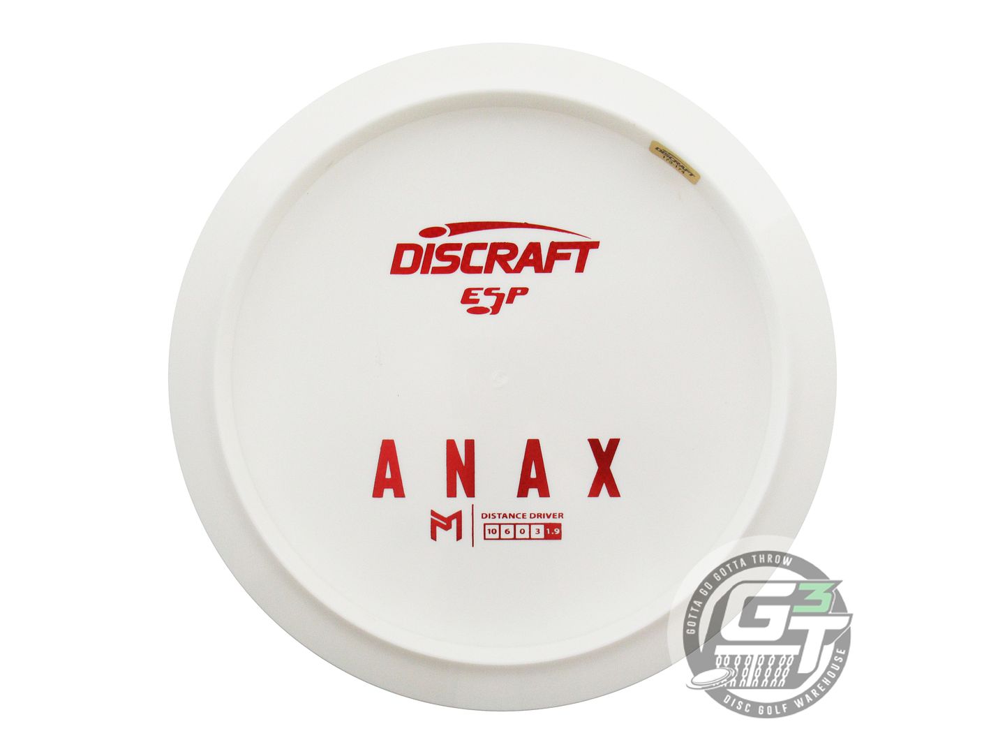 Discraft Dye Pack Bottom Stamp Paul McBeth ESP Anax Distance Driver Golf Disc (Individually Listed)