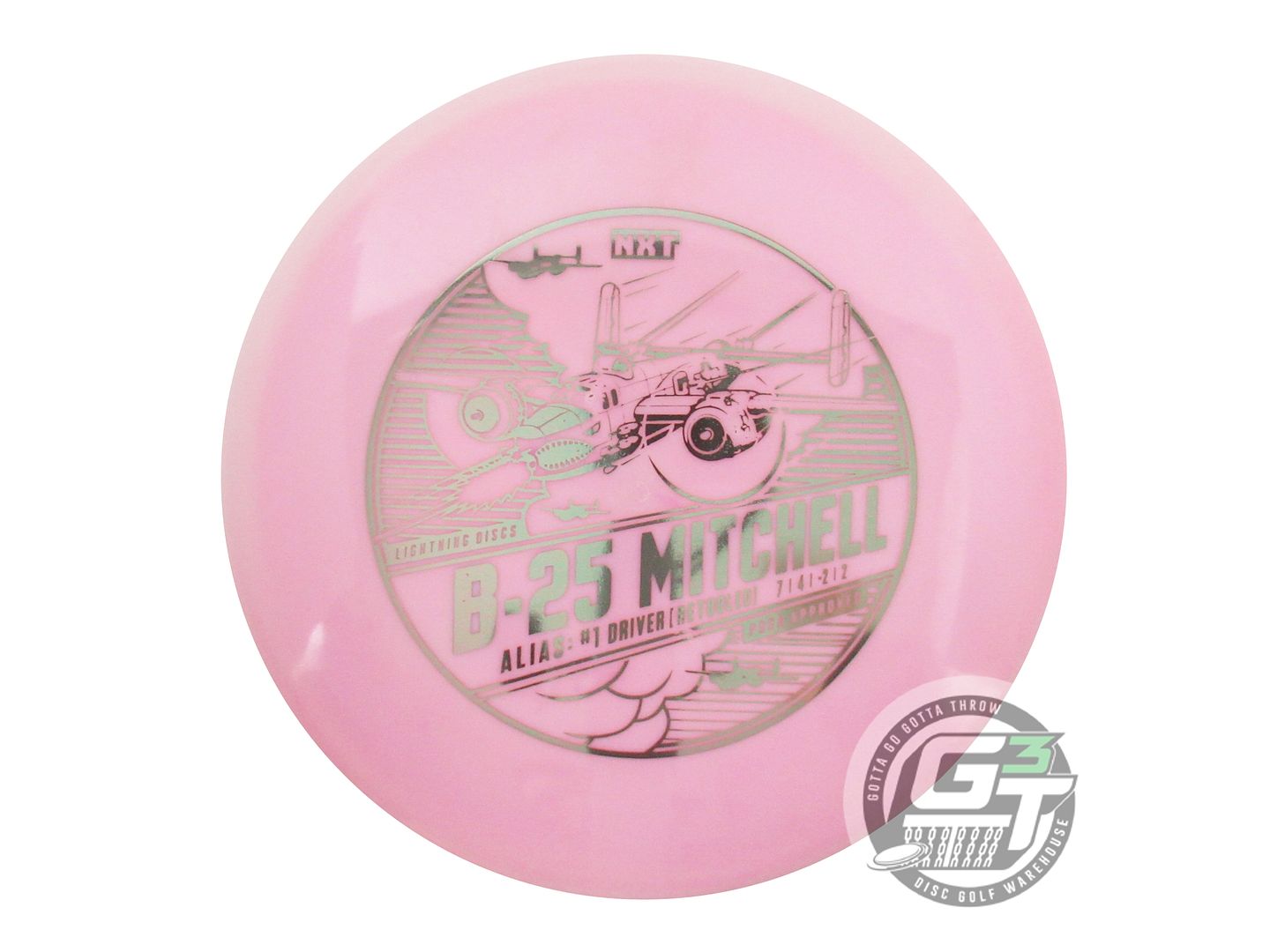 Lightning Strikeout NXT B-25 Mitchell #1 Driver [Retool] Fairway Driver Golf Disc (Individually Listed) - Gotta Go Gotta Throw