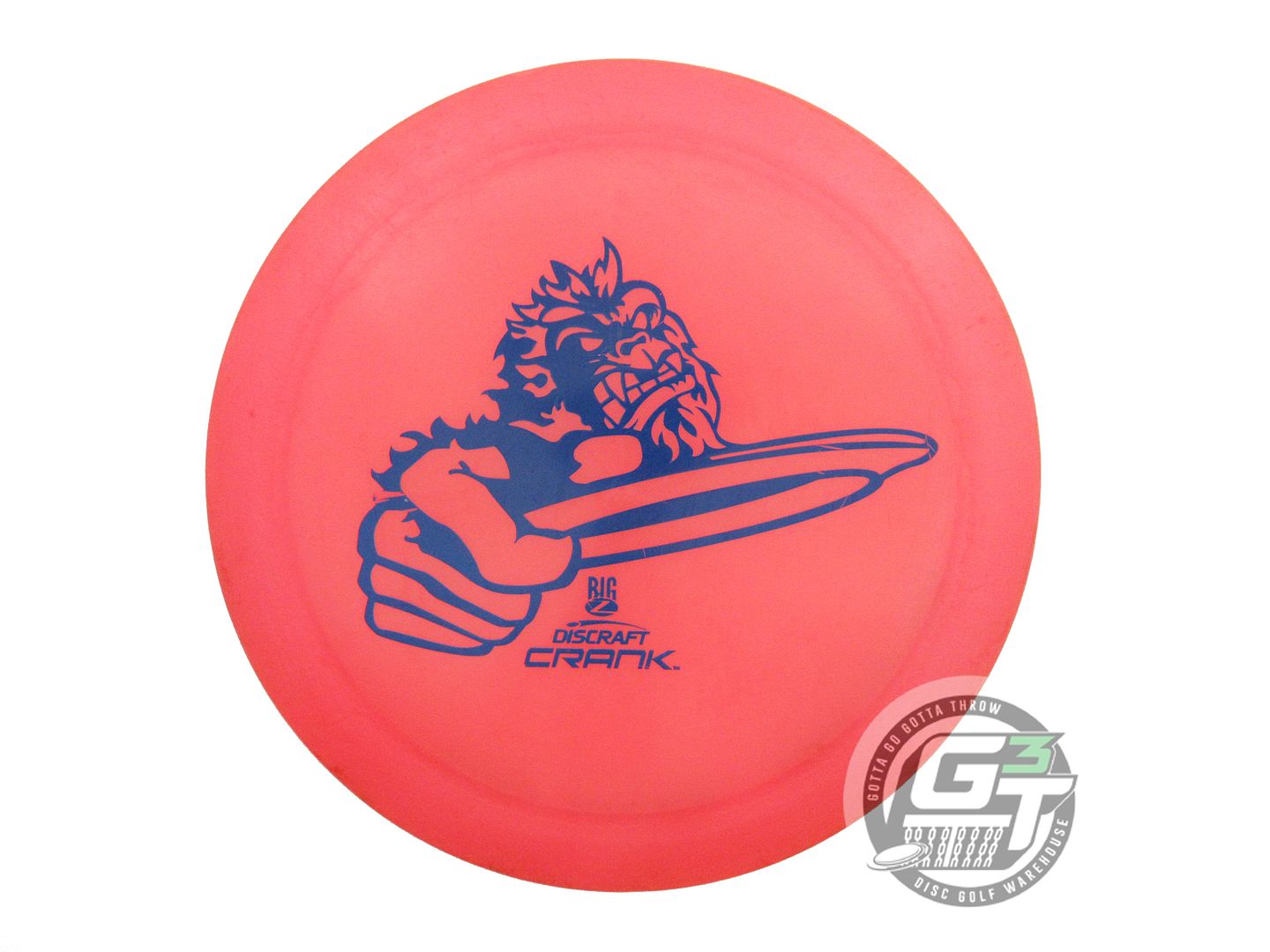 USED Discraft Big Z Crank 167g Pink Blue Stamp PFN Distance Driver Golf Disc