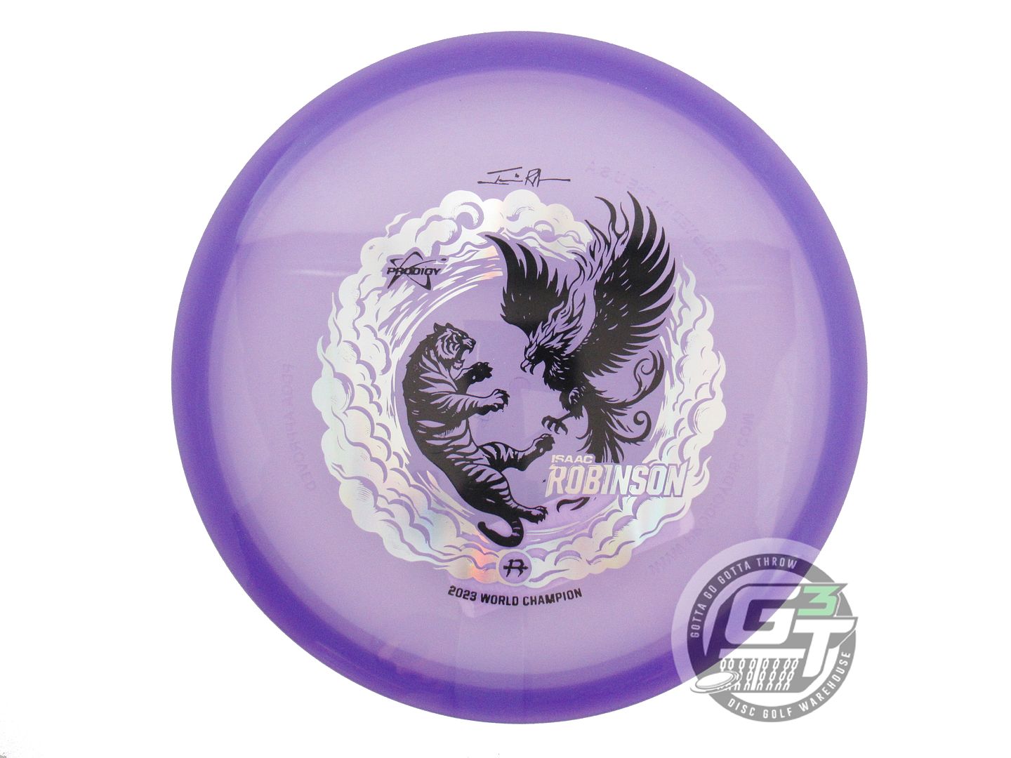 Prodigy Limited Edition Isaac Robinson 2023 PDGA World Champion Stormcaller Stamp 400 Series Archive Midrange Golf Disc (Individually Listed) - Gotta Go Gotta Throw