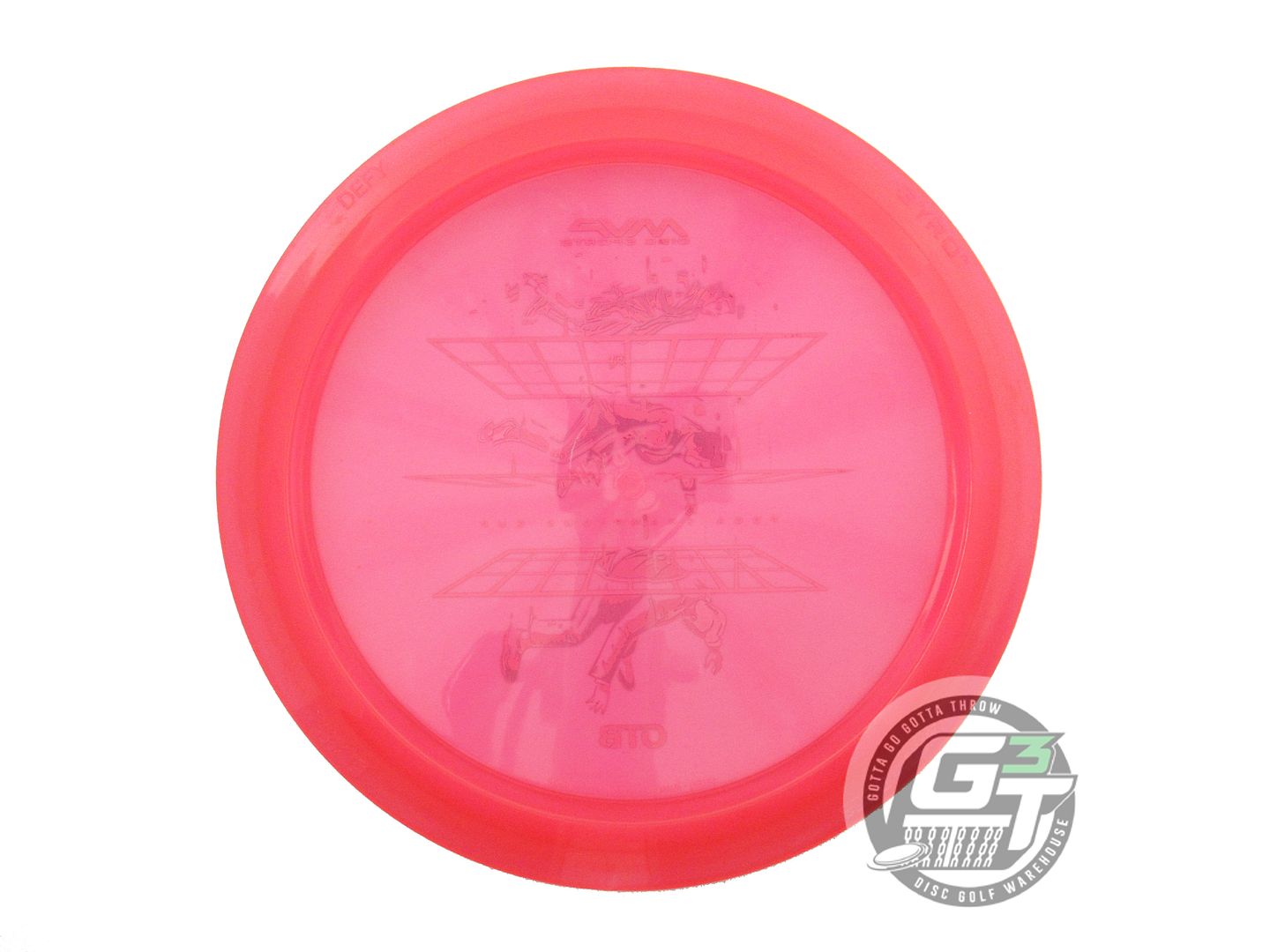 USED Axiom Discs [CHAMPIONS] Prism Proton Soft Defy 157g Pink Pink Rim Golf Disc
