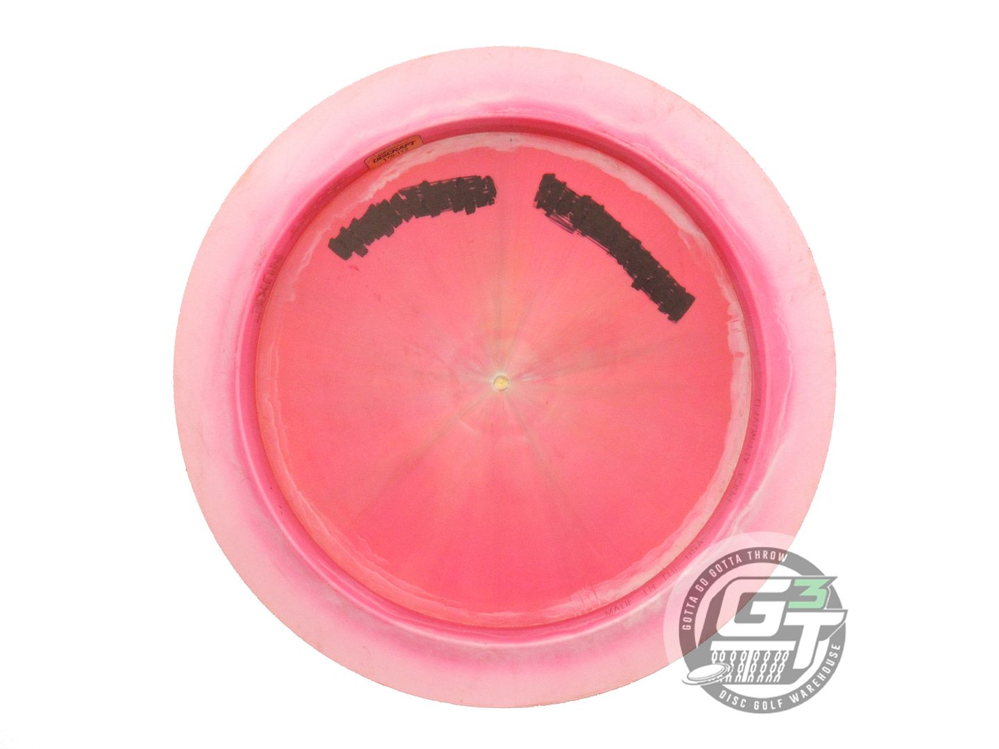 USED Discraft [PIERCE] ESP Nuke 173g Pink-Orange Silver Holo Foil Driver Disc