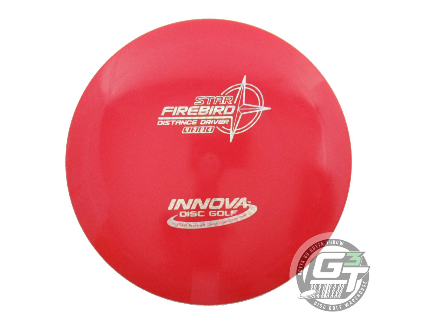USED Innova Star Firebird 175g Red Prism Foil Distance Driver Golf Disc