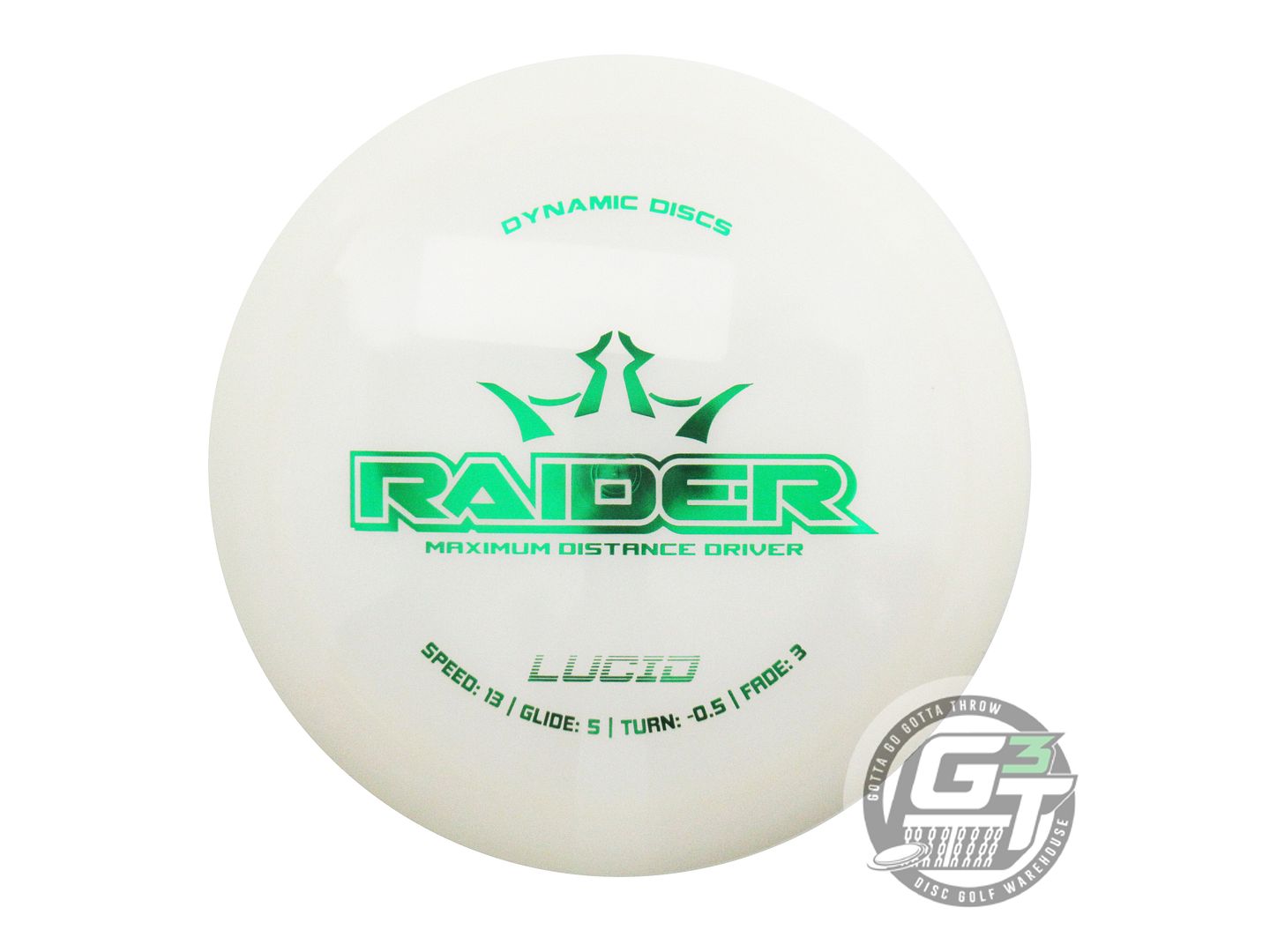 Dynamic Discs Lucid Raider Distance Driver Golf Disc (Individually Listed)