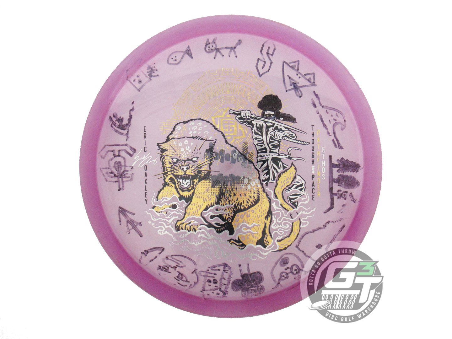 USED Thought Space [OAKLEY] Ethos Pathfinder 178g Lilac Midrange Golf Disc