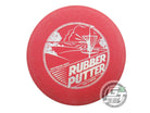 NOS Lightning X-OUT SureGrip Rubber Putter 175g Red Gold Shatter Putter Disc