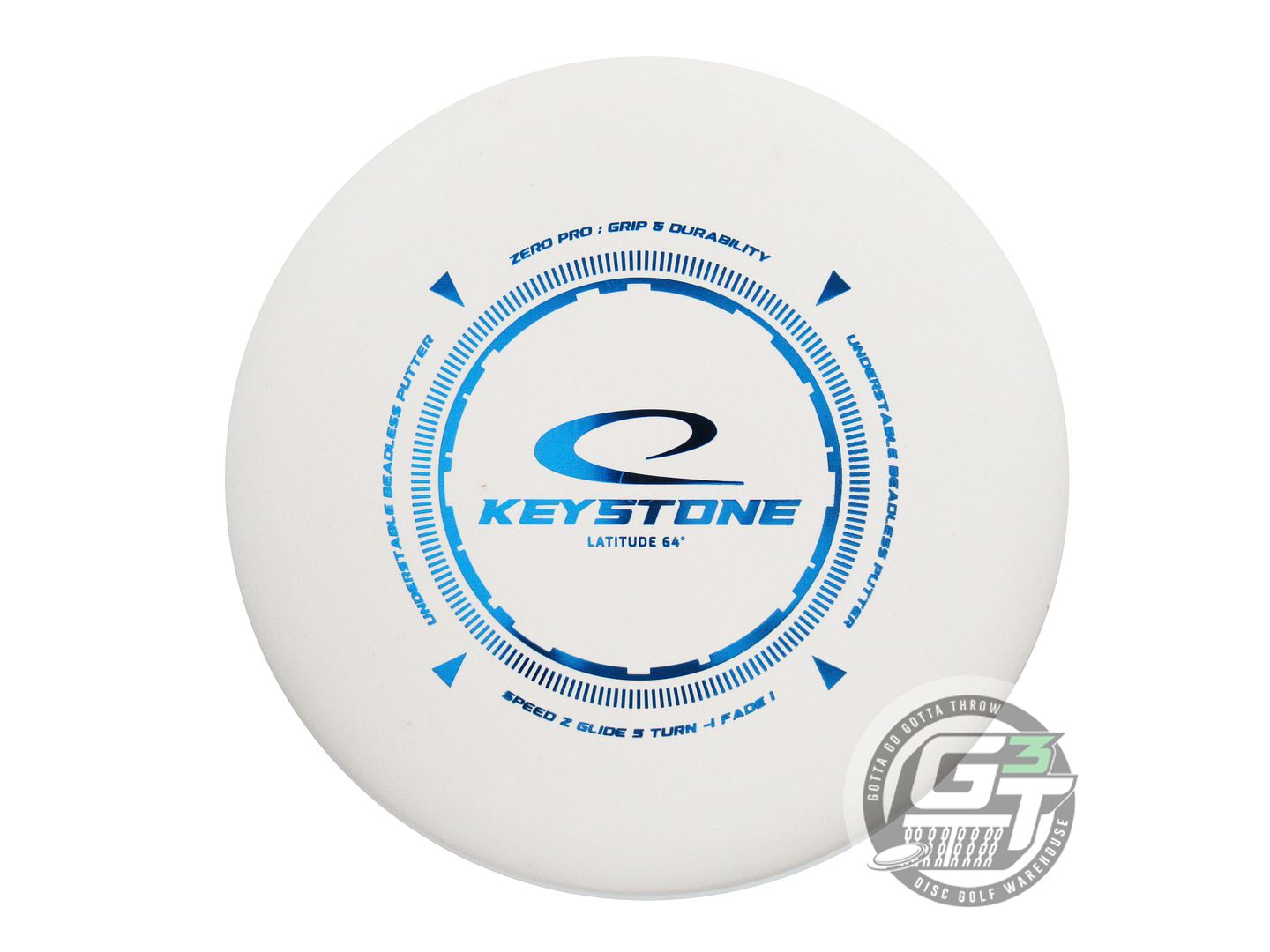 Latitude 64 Zero Pro Keystone Putter Golf Disc (Individually Listed)