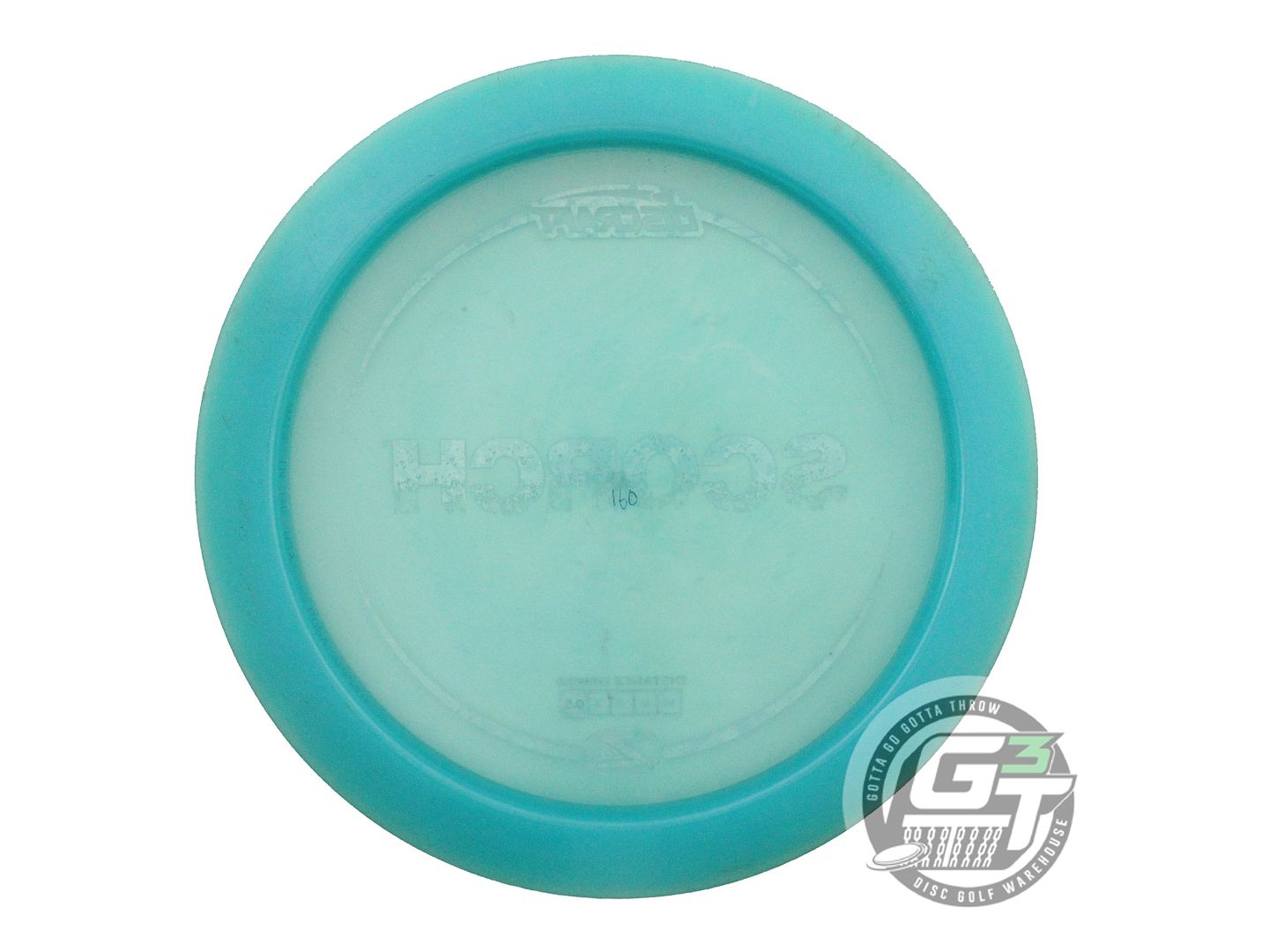 USED Discraft Z Lite Scorch 160g Teal Shamrock Foil Distance Driver Disc