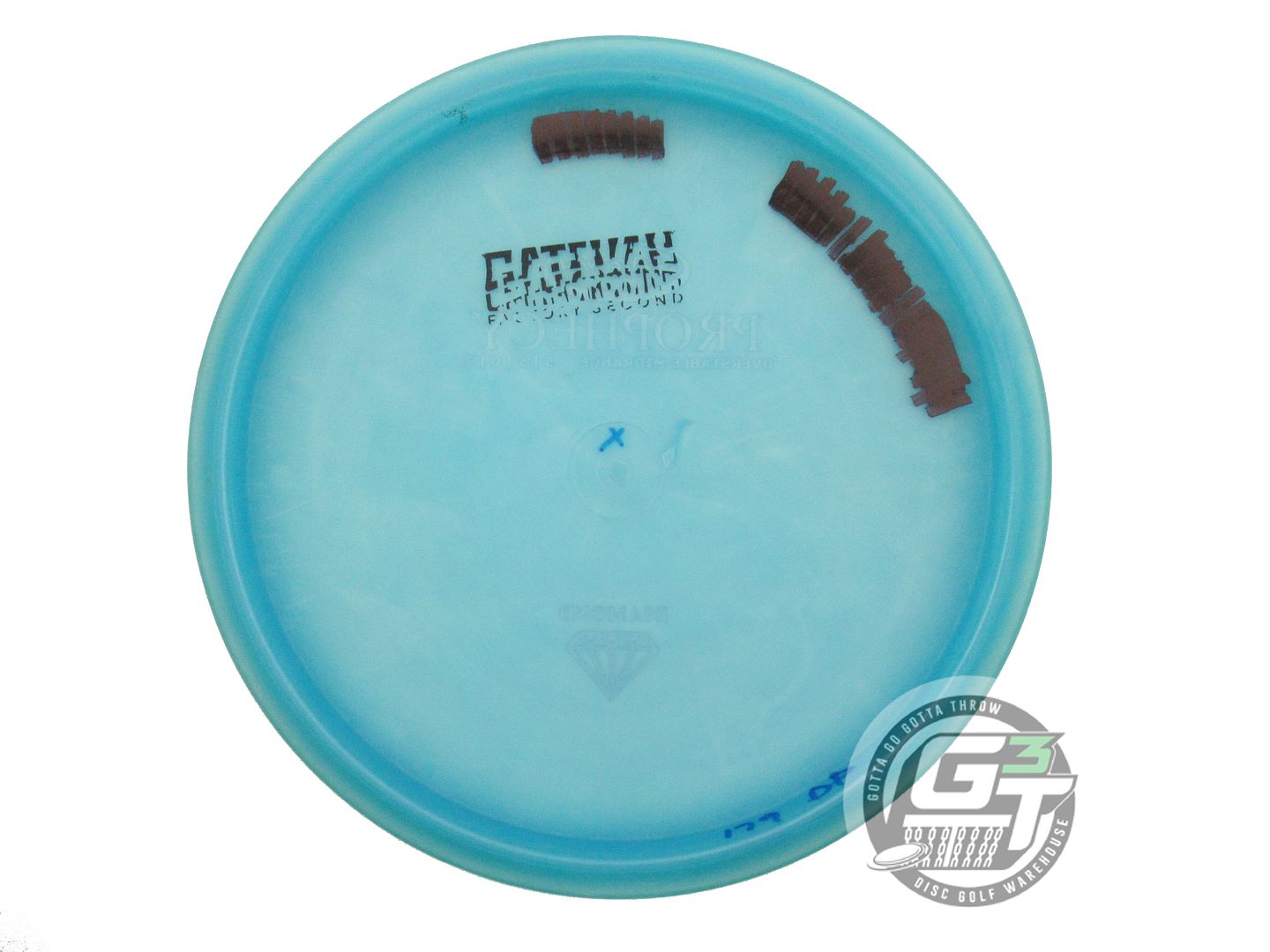 USED Gateway Diamond Prophecy 179g Teal Blue Foil Midrange Golf Disc