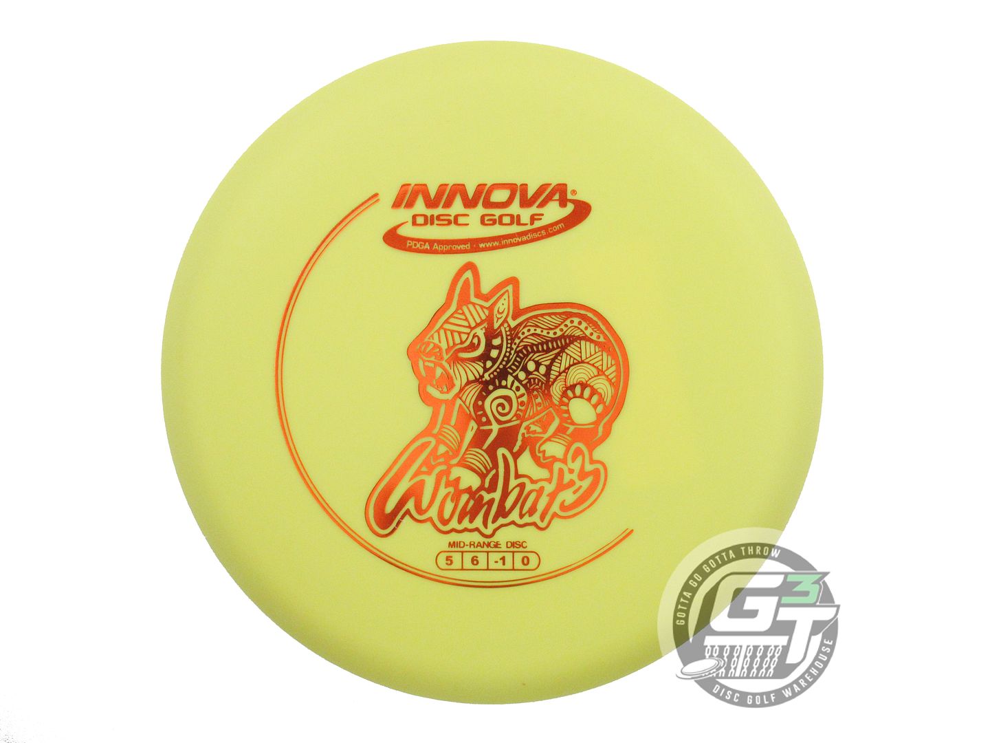 Innova DX Wombat3 Midrange Golf Disc (Individually Listed) - Gotta Go Gotta Throw