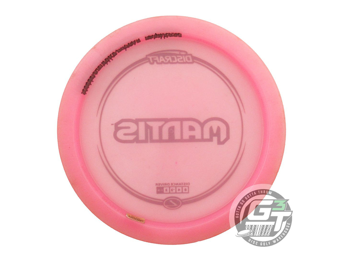 USED Discraft Z Mantis 175g Pink Red Foil Fairway Driver Golf Disc