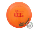 USED Discraft [PIERCE] Z Sol 167g Orange Red Shatter Foil Midrange Golf Disc