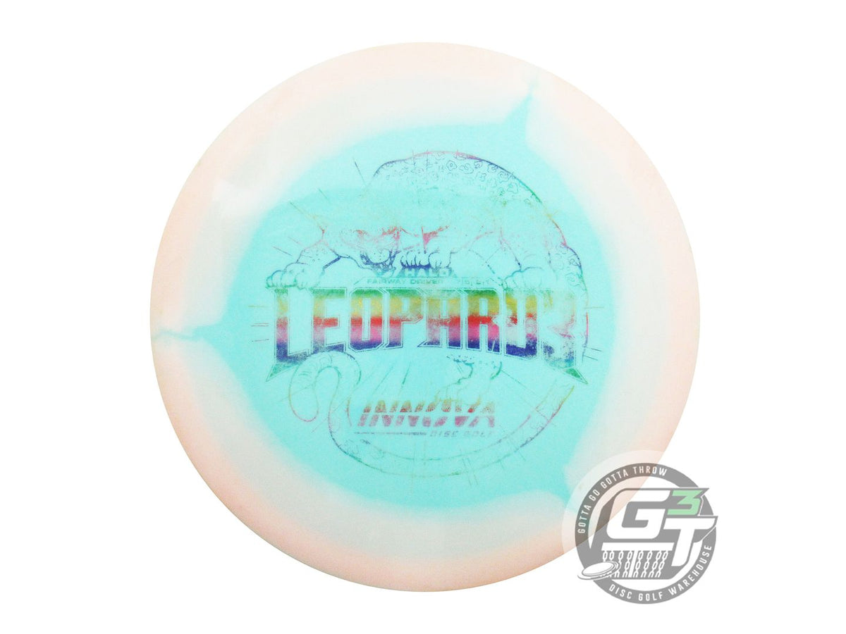 USED Innova Halo Star Leopard3 155g White-Sky Blue Fairway Driver Golf Disc