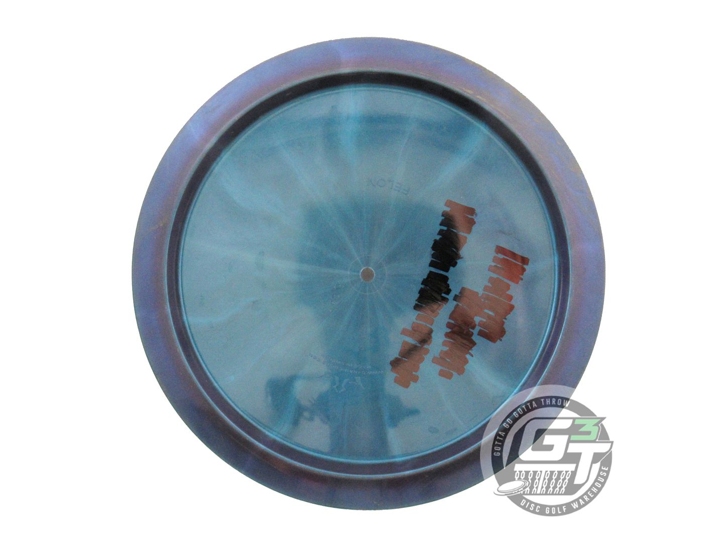 USED Dynamic Discs [OAKLEY] Chameleon Lucid-X Felon 173g Blue Driver Golf Disc