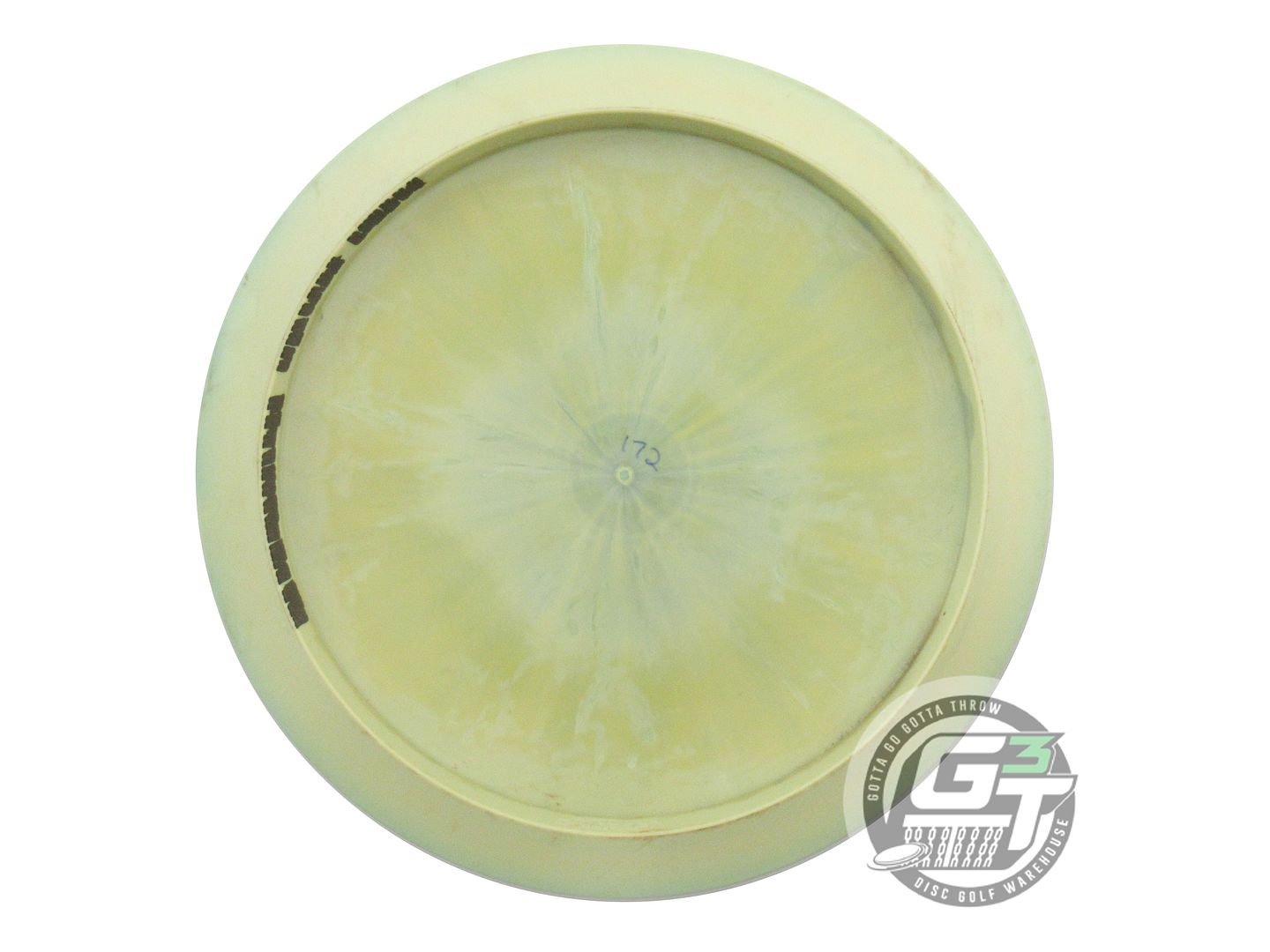 USED Discraft ESP Avenger SS 172g Lime Gold Shatter Distance Driver Disc