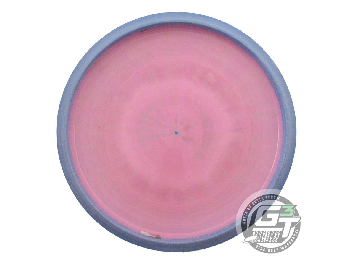 USED Discraft ESP Buzzz 177g Blue-Pink Rainbow Shatter Foil Midrange Golf Disc