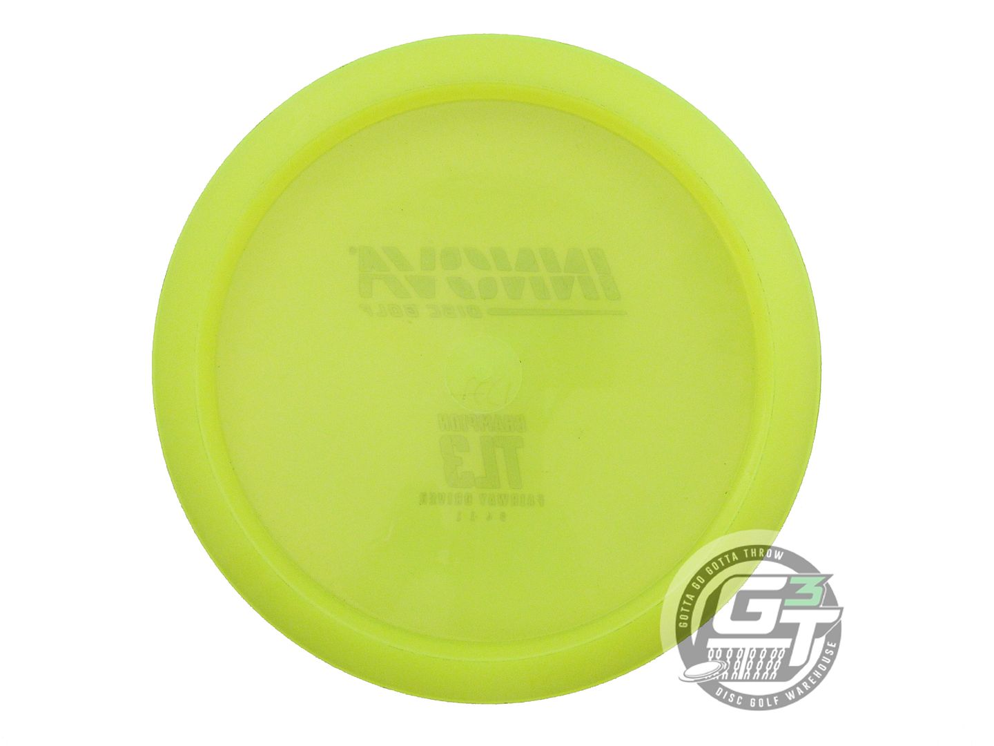 USED Innova Champion TL3 172g Yellow Red Foil Fairway Driver Golf Disc
