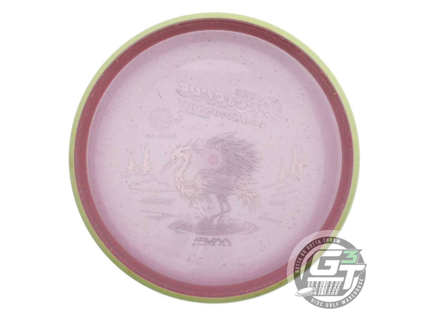 USED Axiom Discs [PRESERVE] Particle Glow Proton Pixel 175g Purple Putter Disc