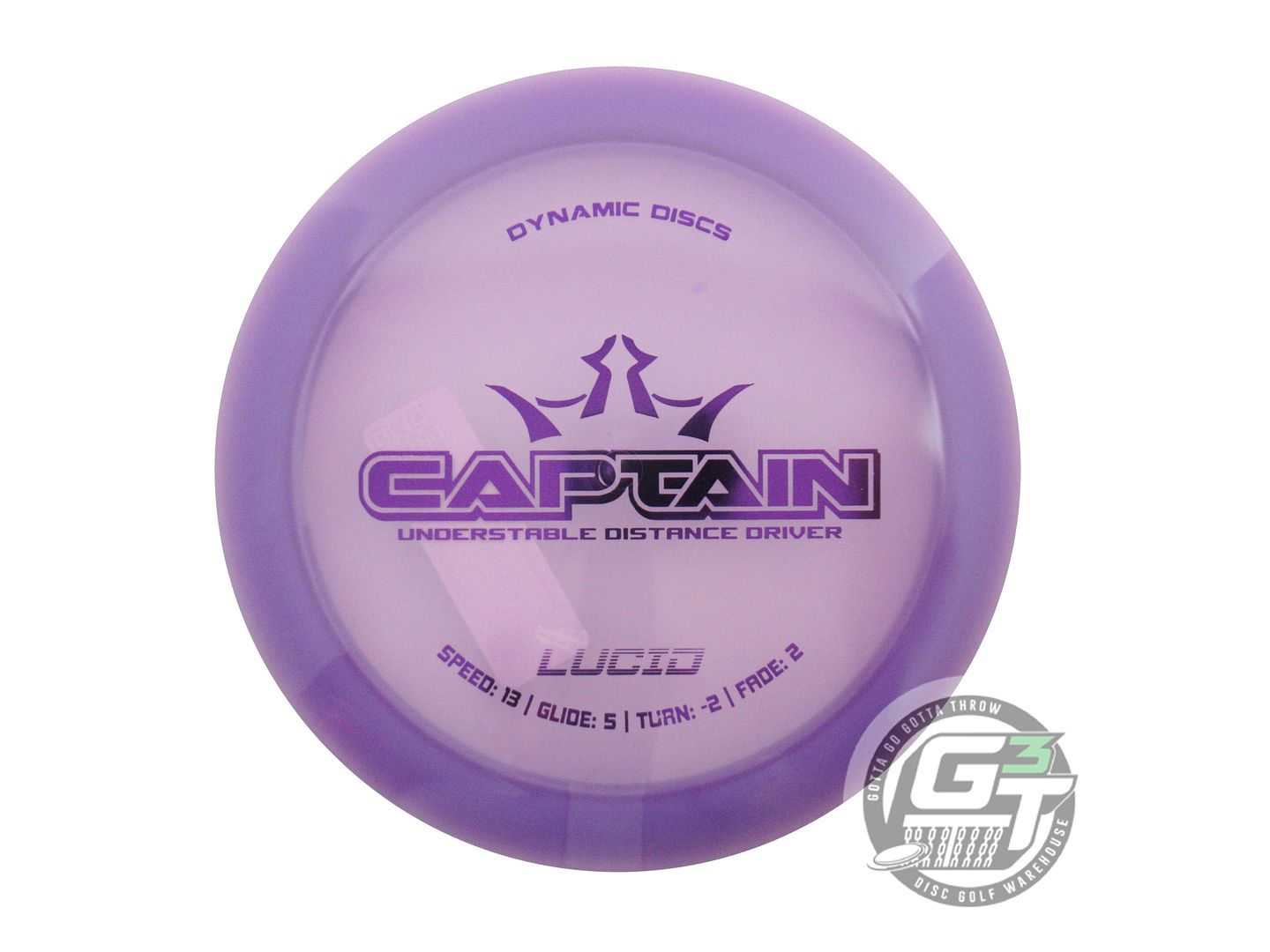 Dynamic Discs Lucid Captain Distance Driver Golf Disc (Individually Listed) - Gotta Go Gotta Throw