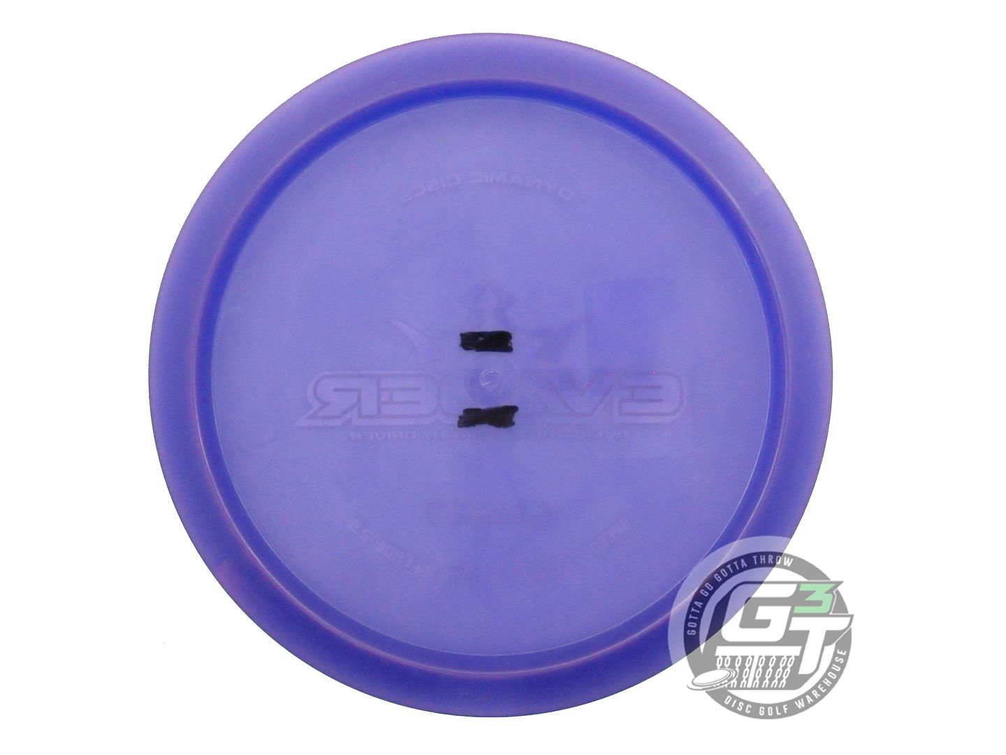 USED Dynamic Discs Lucid Evader 173g Purple Gold Foil Fairway Driver Golf Disc