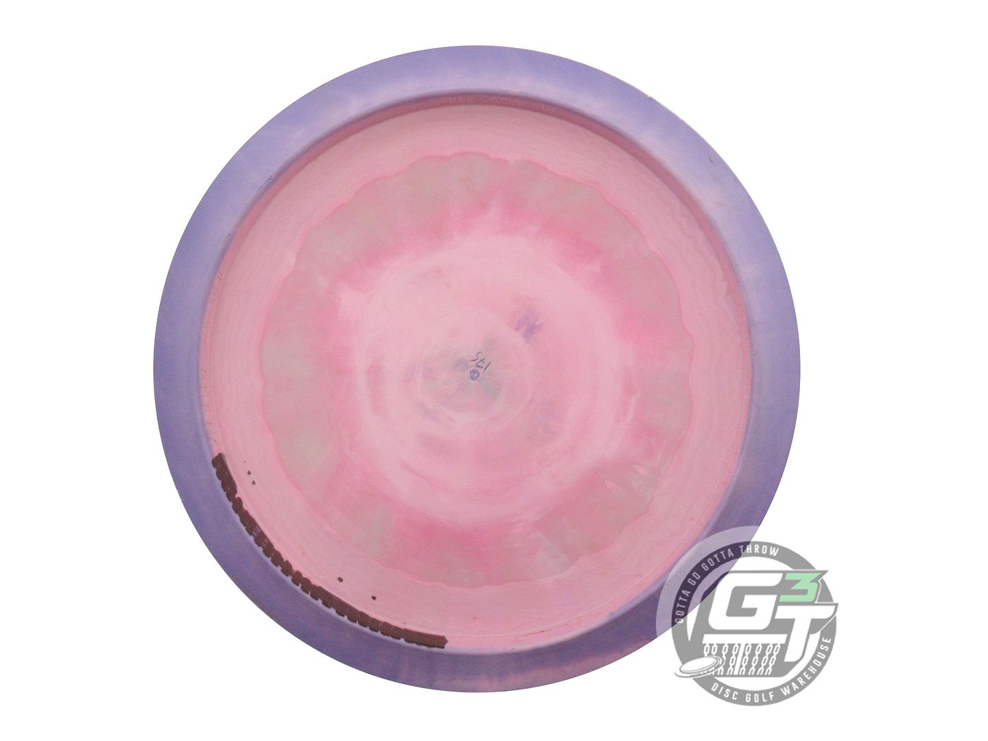 USED Discraft [McBETH] ESP Athena 175g Purple-Pink Teal Heart Driver Golf Disc
