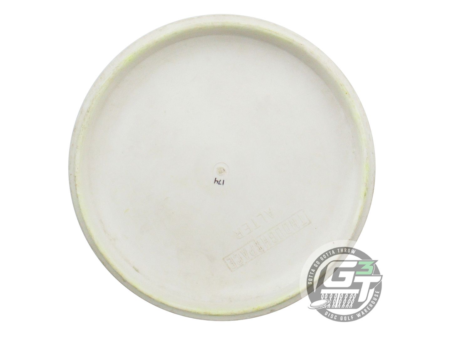 USED Thought Space Nerve Alter 174g White Rainbow Foil Putter Golf Disc