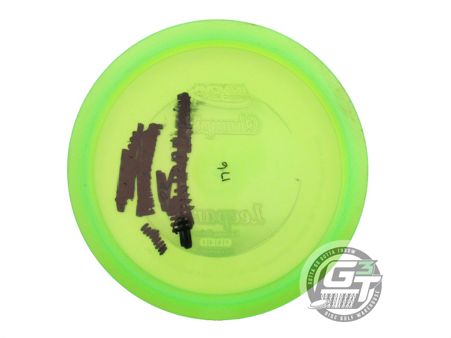USED Innova Champion Leopard3 175g Lime Black Stamp Fairway Driver Golf Disc