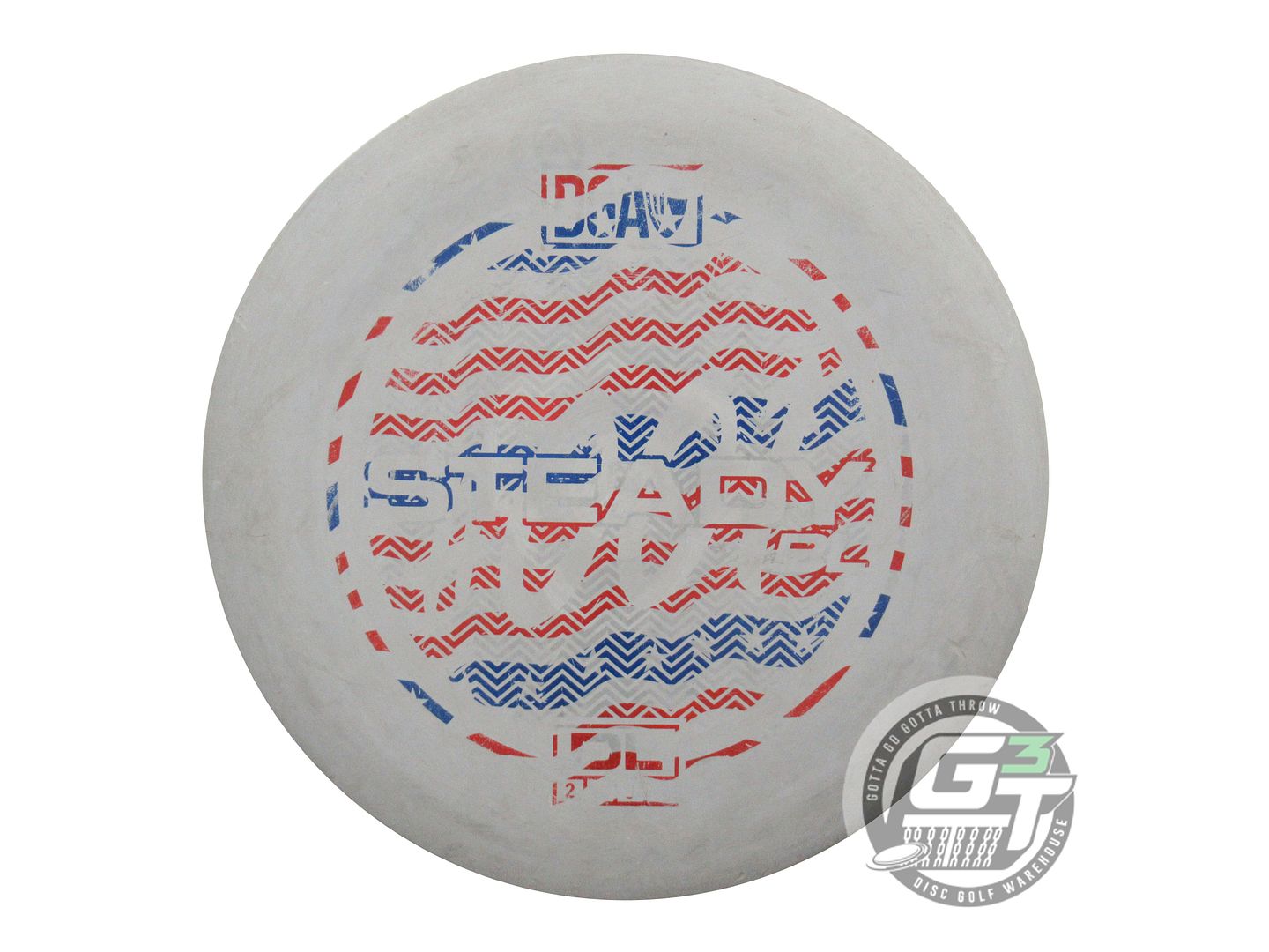 USED DGA D-Line Steady BL 174g Gray Flag Foil A Putter Golf Disc
