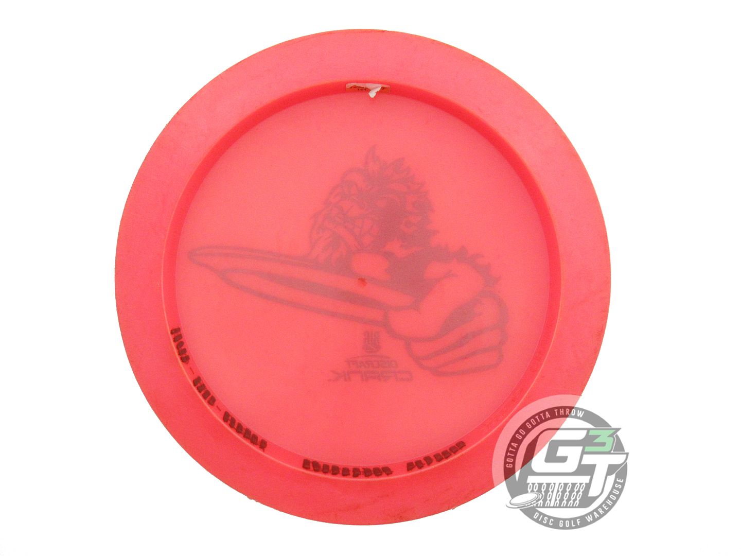 USED Discraft Big Z Crank 167g Pink Blue Stamp PFN Distance Driver Golf Disc