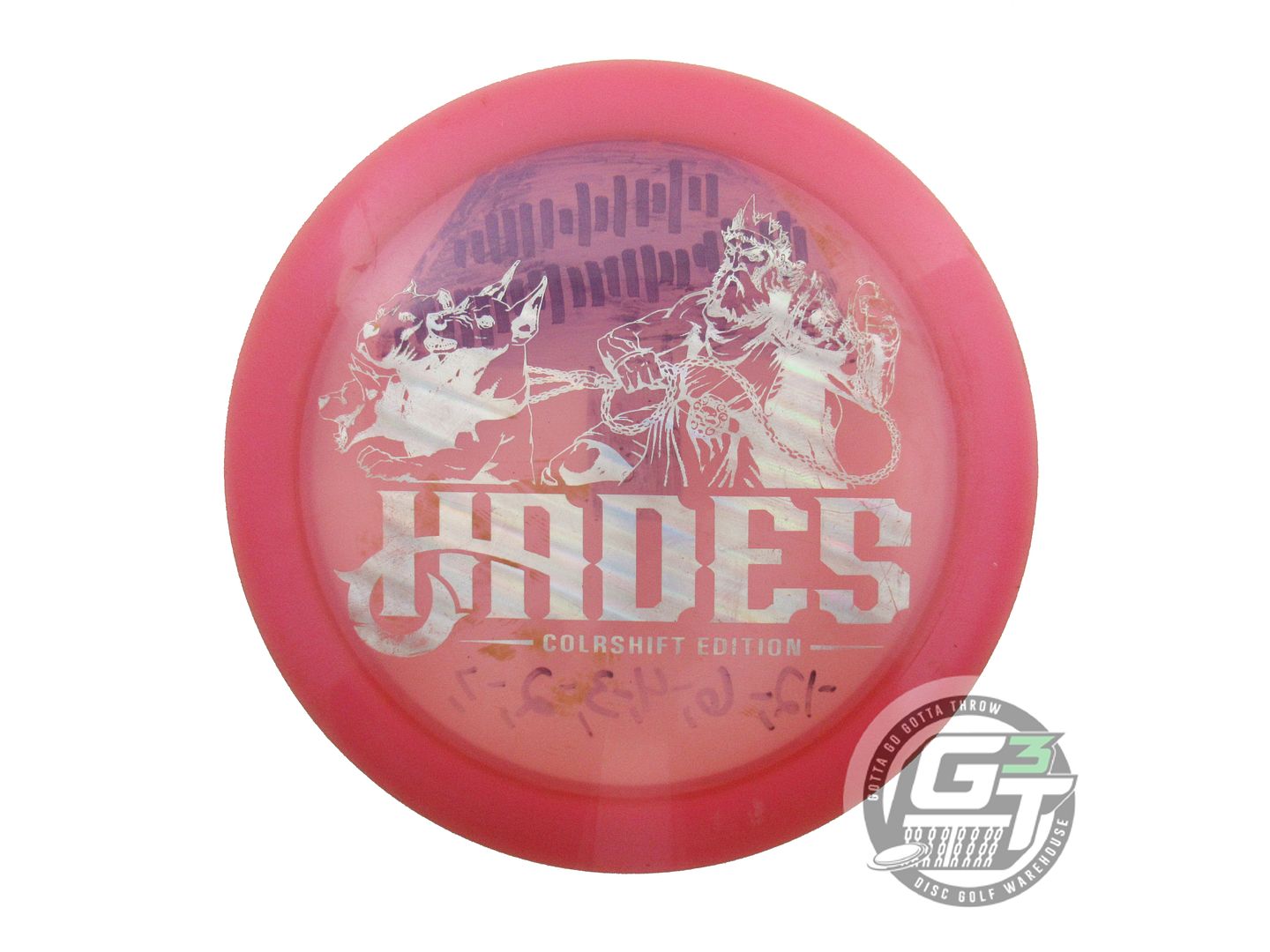 USED Discraft [McBETH] ColorShift Z Hades 170g Pink Holo Foil Driver Golf Disc