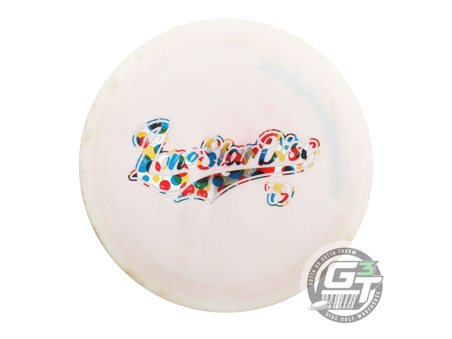 USED Lone Star Bravo Spur 174g White-Pink Wonder Bread Fairway Driver Golf Disc