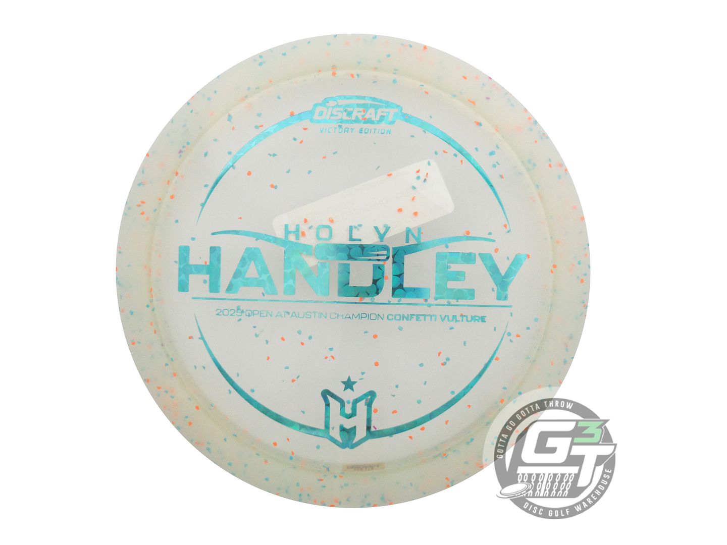 Discraft Limited Edition Victory Edition 2025 Open at Austin Champion Holyn Handley Swirl Elite Z Vulture Distance Driver Golf Disc (Individually Listed)