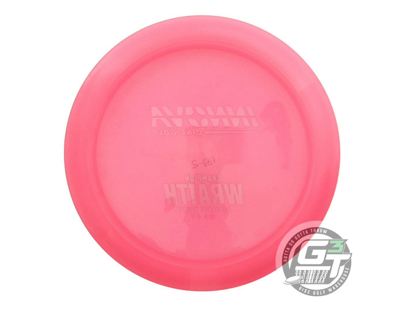 USED Innova Champion Wraith 175g Pink Black Stamp Distance Driver Golf Disc