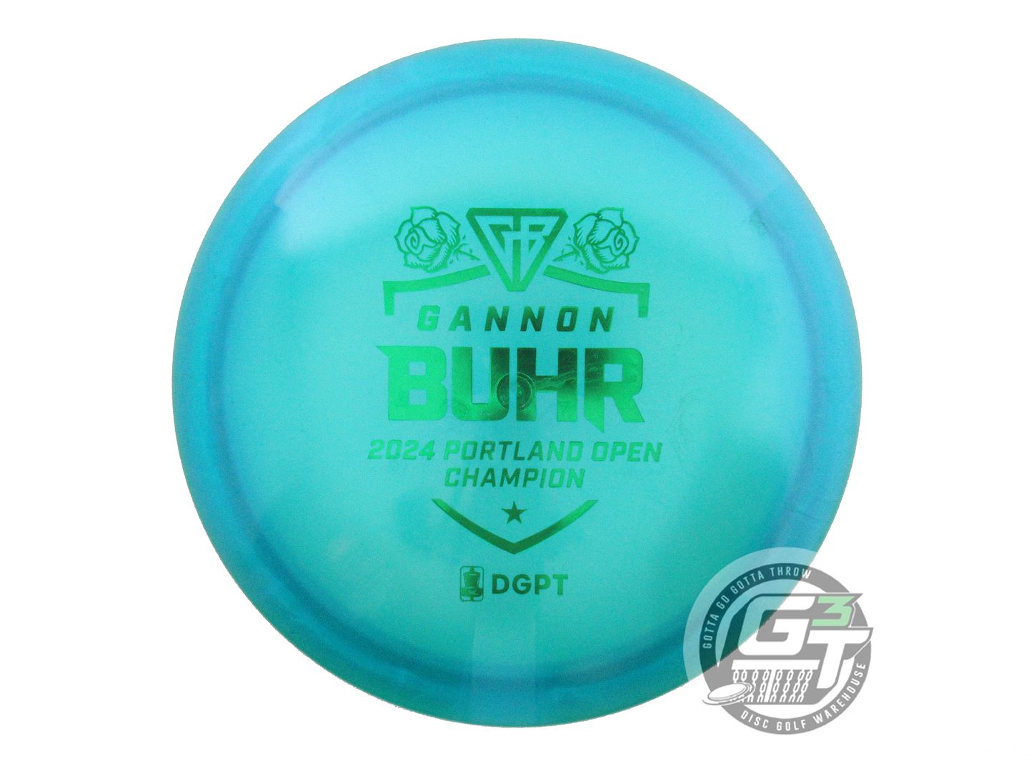 USED DiscMania [BUHR] Chroma FD 174g Teal-Blue Fairway Driver Golf Disc