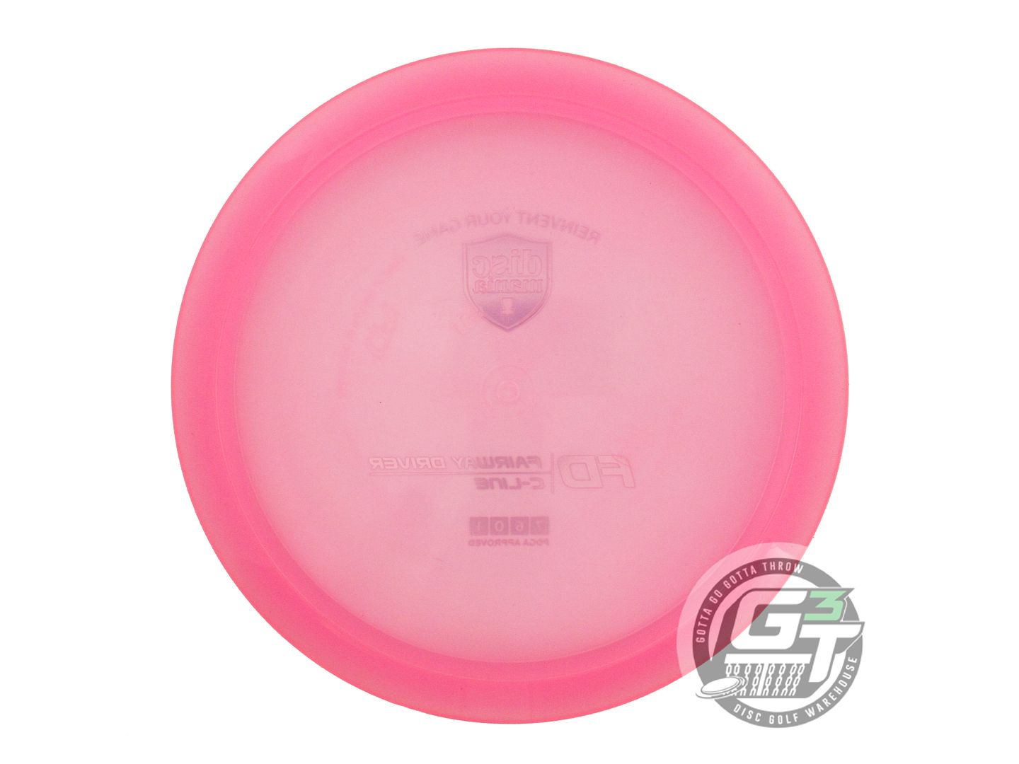 USED DiscMania C-Line FD 174g Pink Magenta Foil Fairway Driver Golf Disc