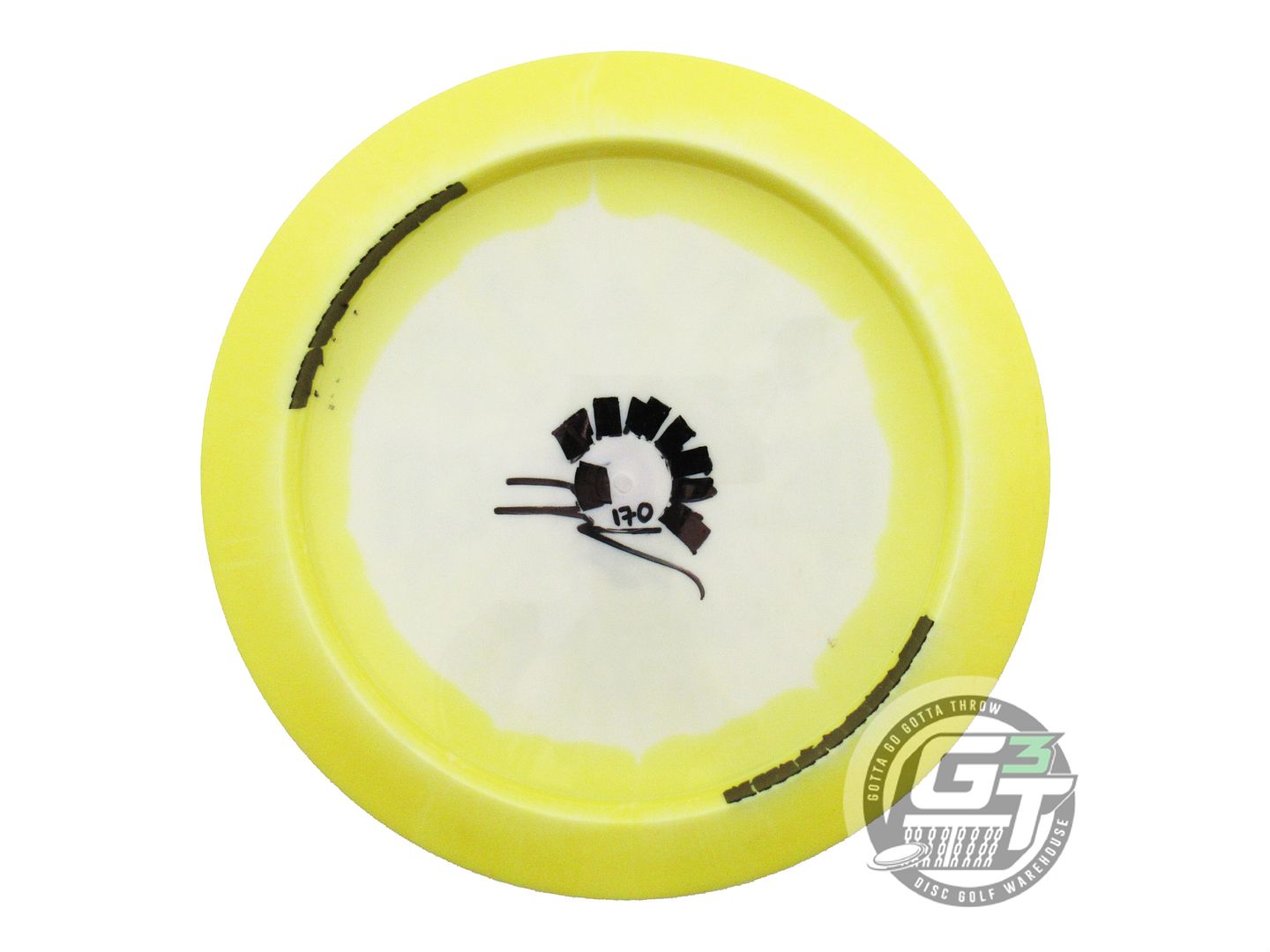 USED Innova Halo Star Destroyer 170g Yellow-White Distance Driver Golf Disc