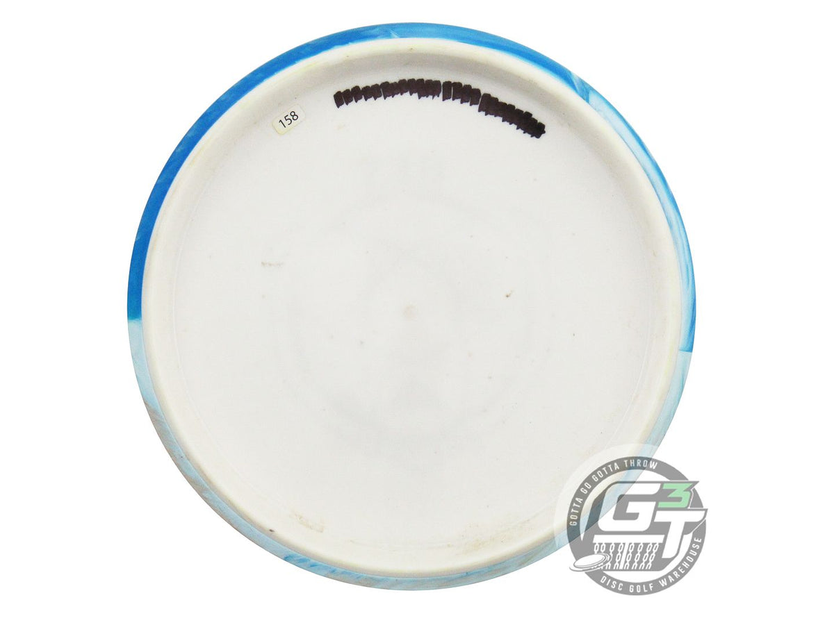 USED Axiom Discs Fission Hex 157g White Blue Rim Midrange Golf Disc