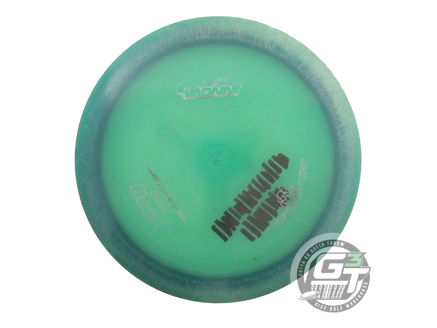 USED Innova Blizzard Beast 160g Green Wiped Stamp Distance Driver Golf Disc