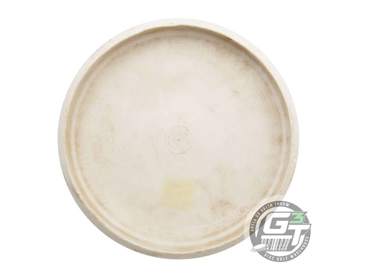 USED ABC Discs Bronze Money 177g Ivory Purple Foil Putter Golf Disc