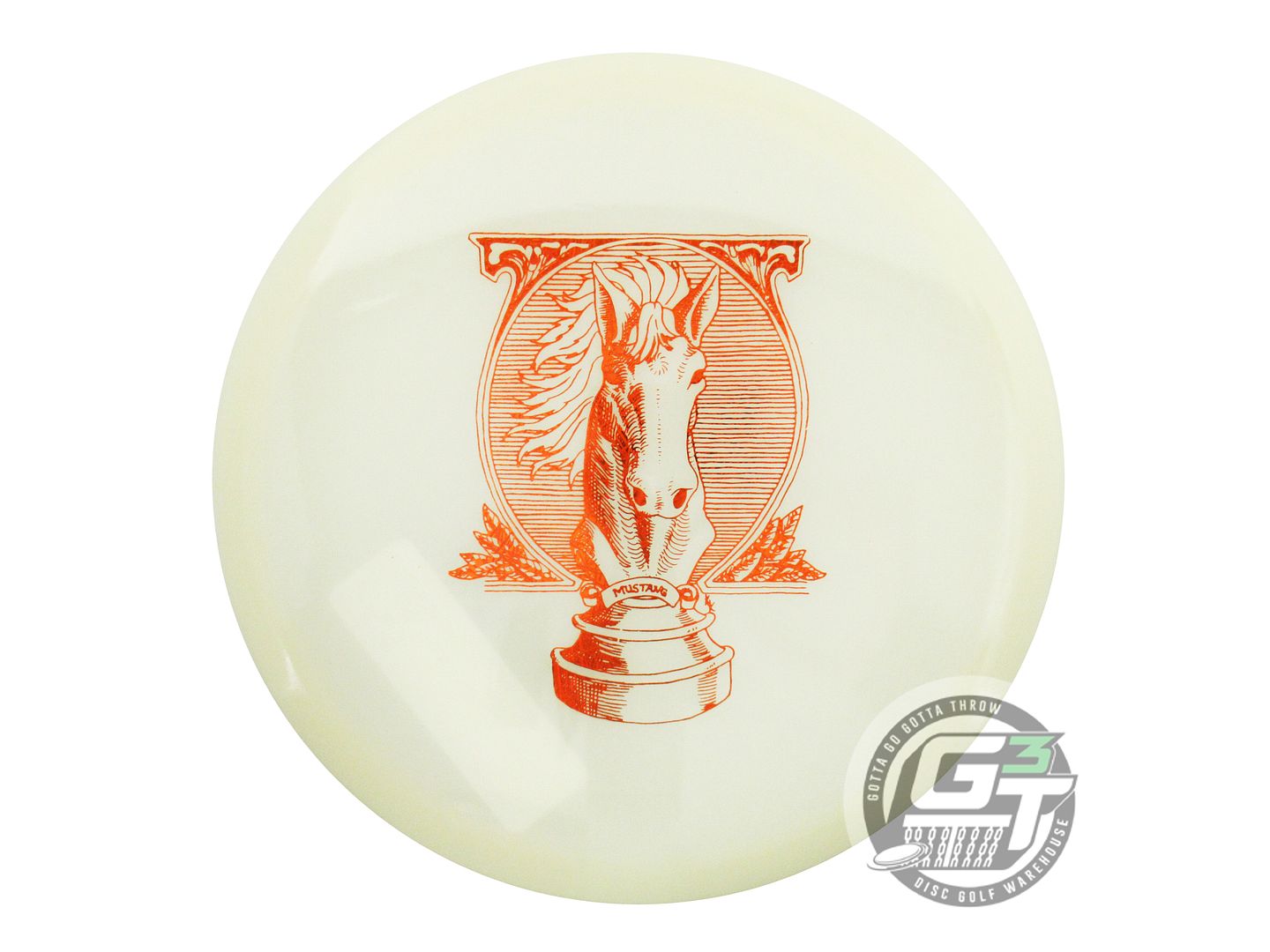Mint Discs Limited Edition Portrait of a Knight Stamp Glow Nocturnal Flex Mustang Midrange Golf Disc (Individually Listed)