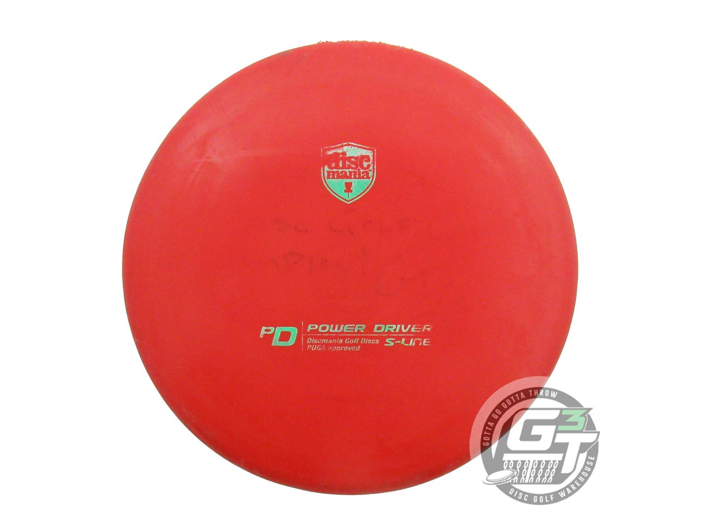 USED DiscMania S-Line PD 176g Red Green Foil Distance Driver Golf Disc
