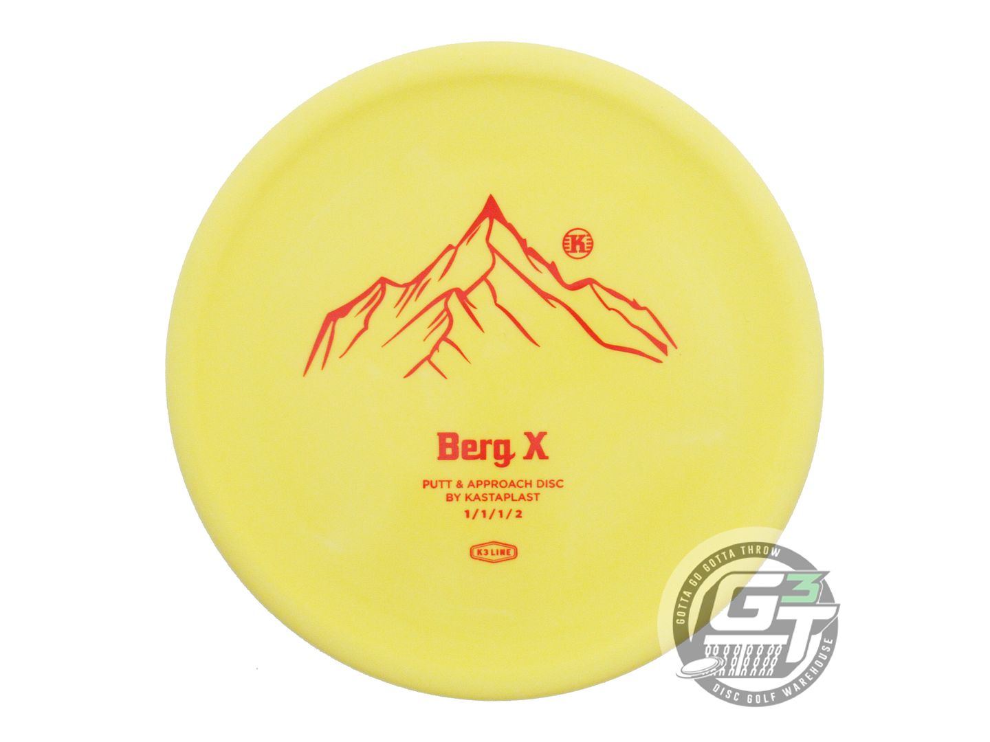 Kastaplast K3 Berg X Putter Golf Disc (Individually Listed) - Gotta Go Gotta Throw